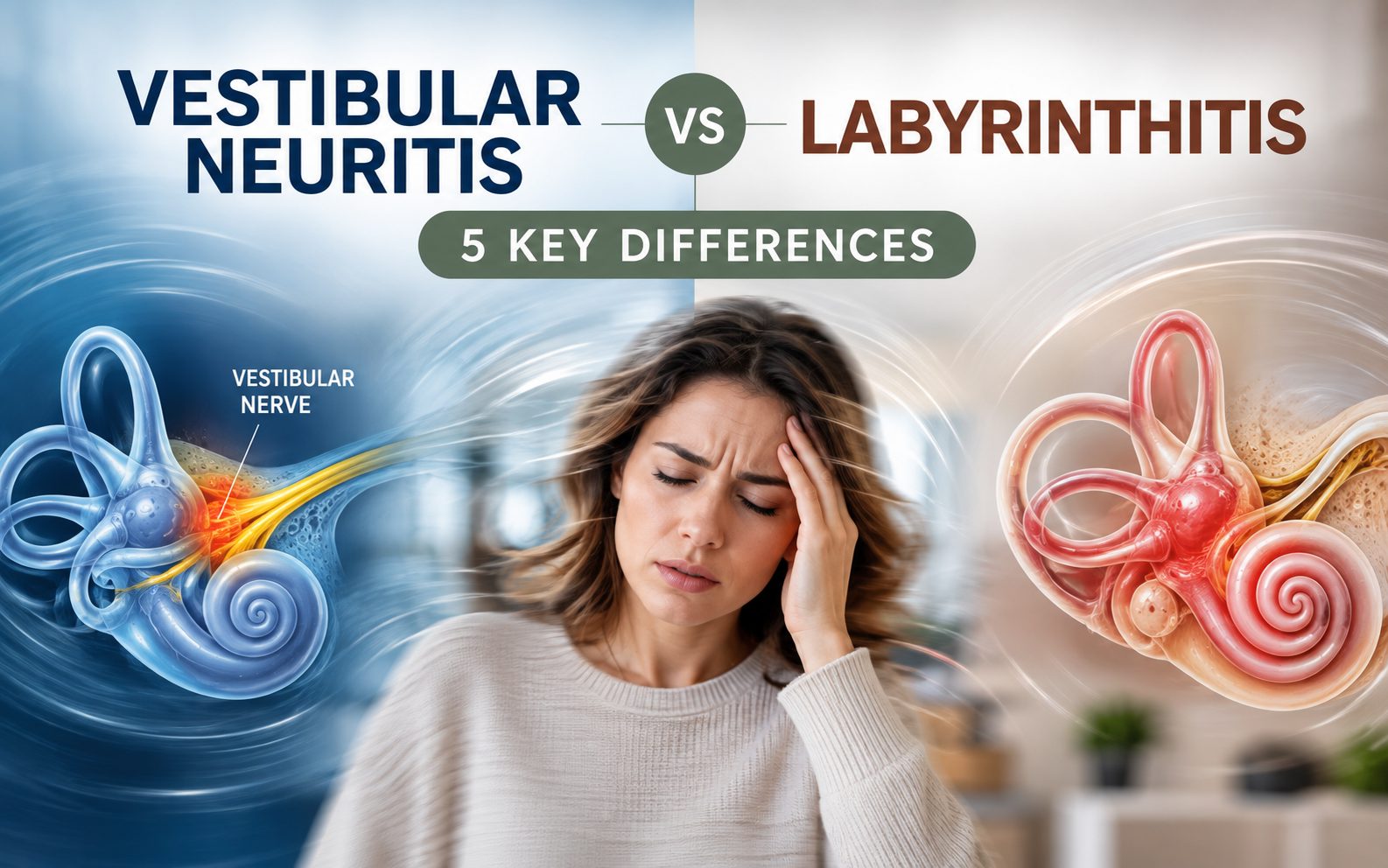 Vestibular Neuritis vs Labyrinthitis
